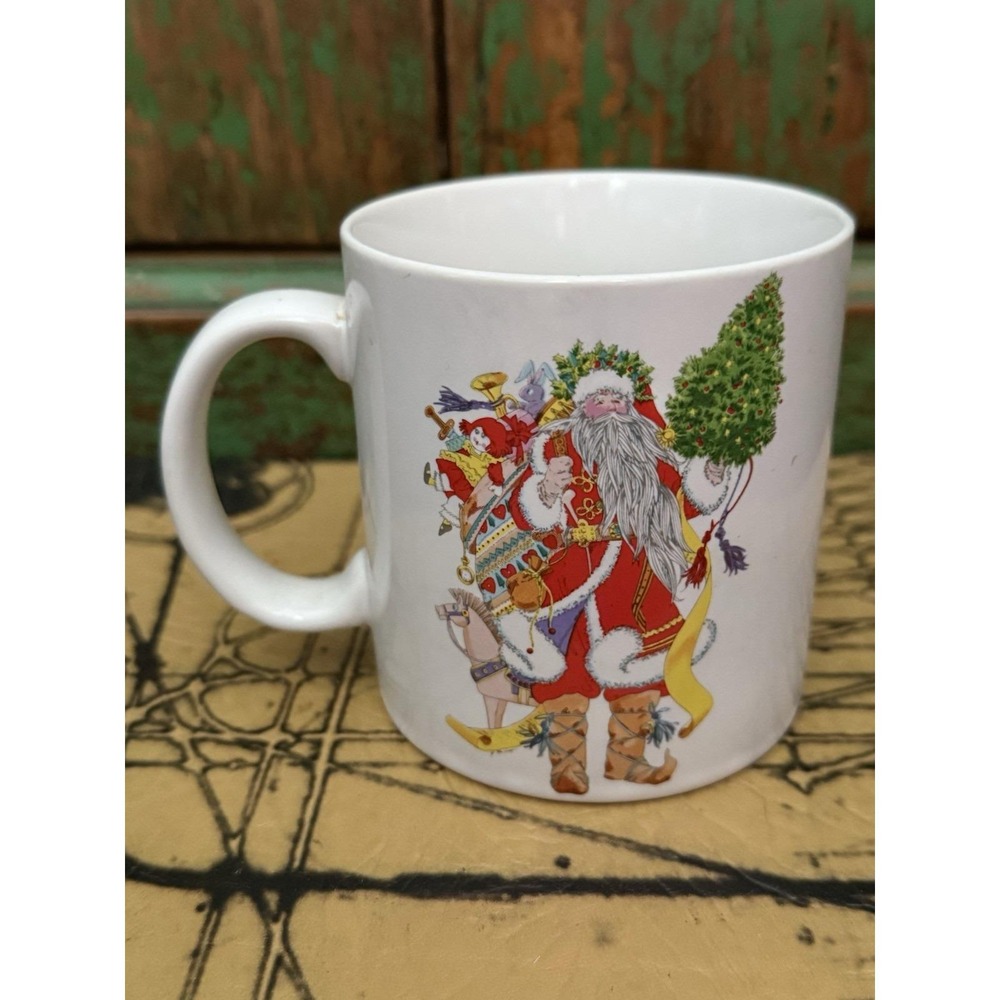 J.L. Hudson Daytons 1985 Vintage Collectible Christmas Holiday Coffee‎ Mug